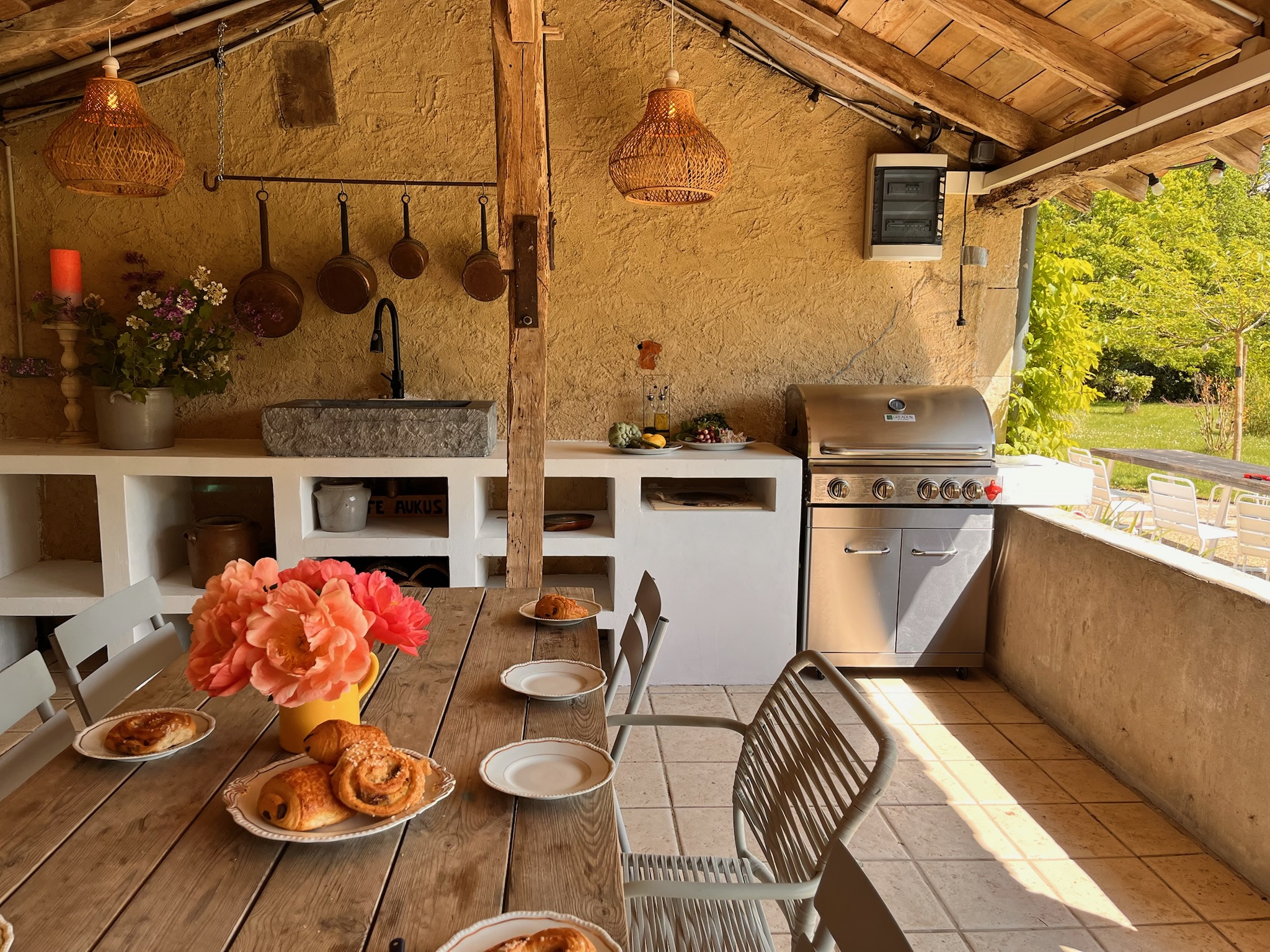 Pool at Chez Le Vigneron