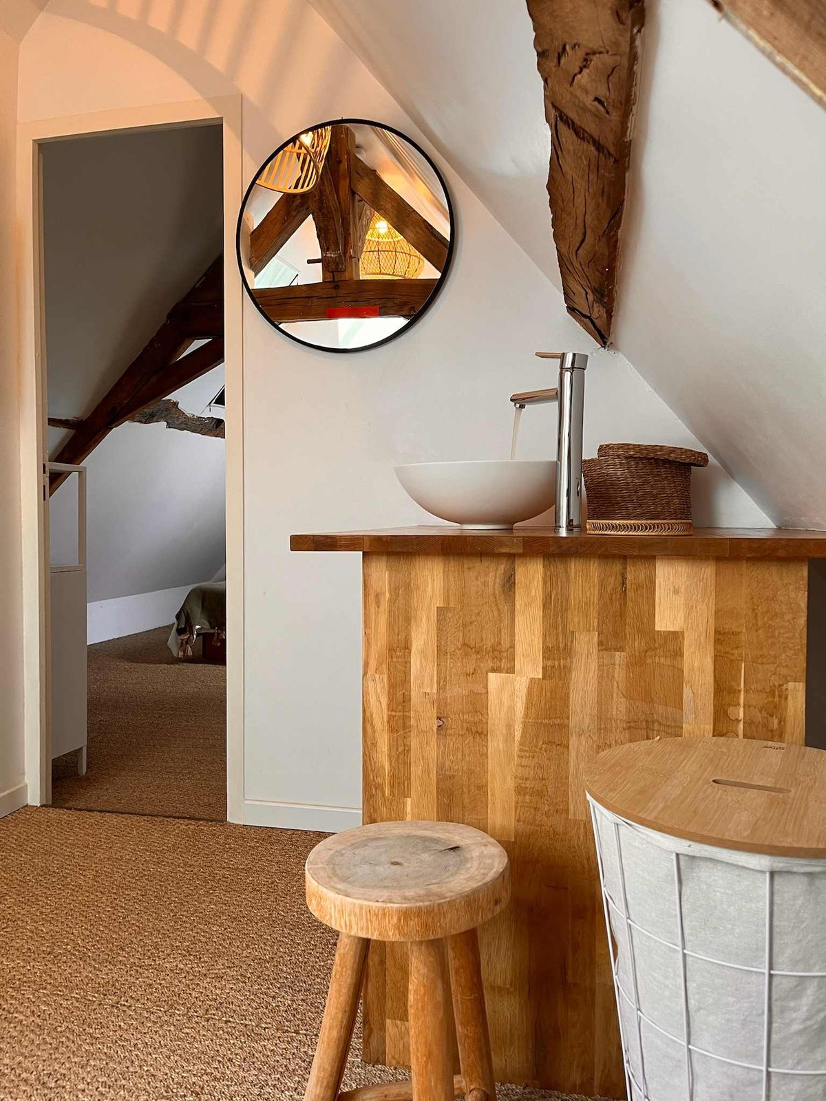 Main House interior at Chez Le Vigneron, restored farmhouse near Bergerac (12)