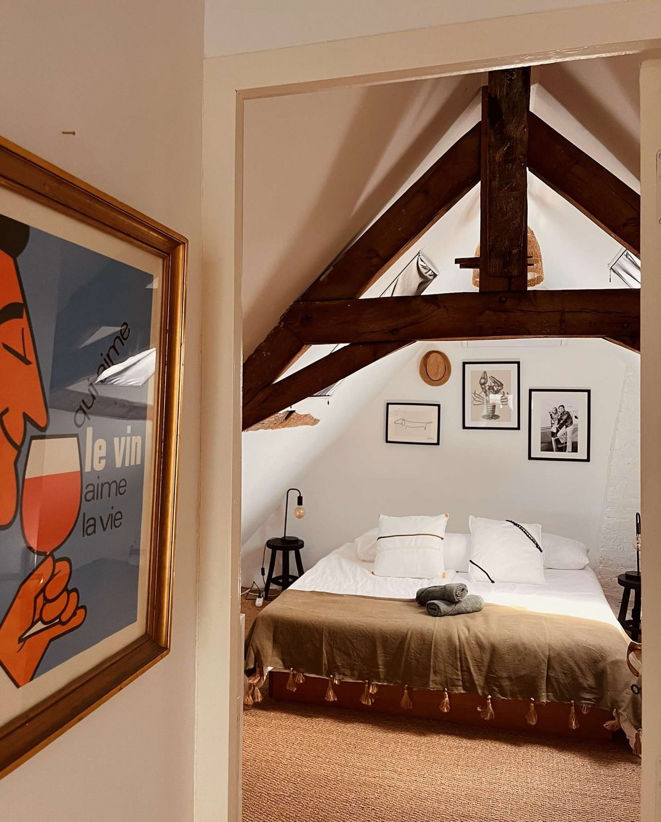 Main House interior at Chez Le Vigneron, restored farmhouse near Bergerac (16)